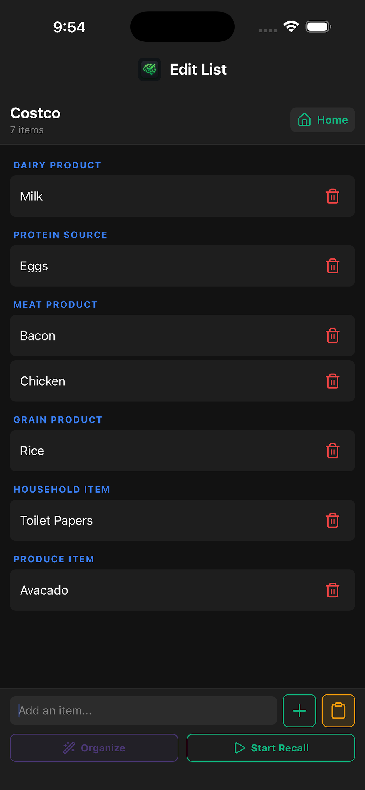 ListBrain AI Prompt Input & Hint Synthesis